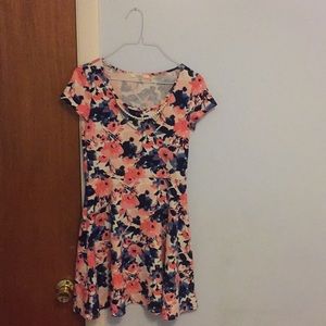 Floral mini dress